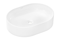 Умивальник накладний без переливу Hansgrohe Xuniva U SmartClea, 550х400 мм White (61073450)