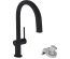 Смеситель кухонный Hansgrohe Aqittura M91 FilterSystem 210 1jet pull-out Sbox кухонный Matt Black 76826670