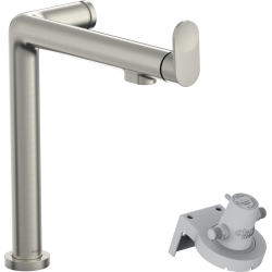 Змішувач кухонний Hansgrohe Aqittura M91 FilterSystem 240 1jet кухонний (76804800) Stainless Steel Finish