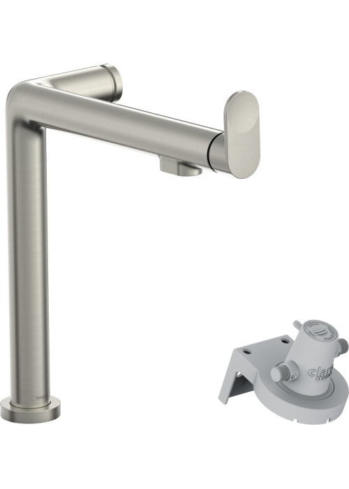 Змішувач кухонний Hansgrohe Aqittura M91 FilterSystem 240 1jet кухонний (76804800) Stainless Steel Finish