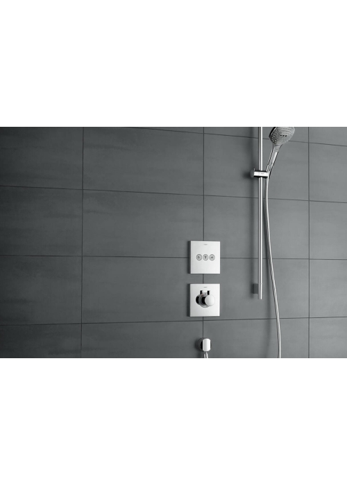 Переключатель Hansgrohe ShowerSelect на 3 клавиши Brushed Black Chrome 15764340