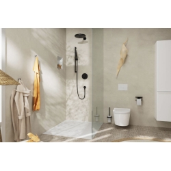 Ручной душ Hansgrohe Pulsify S 100 1jet EcoSmart+ Matt Black (24126670)