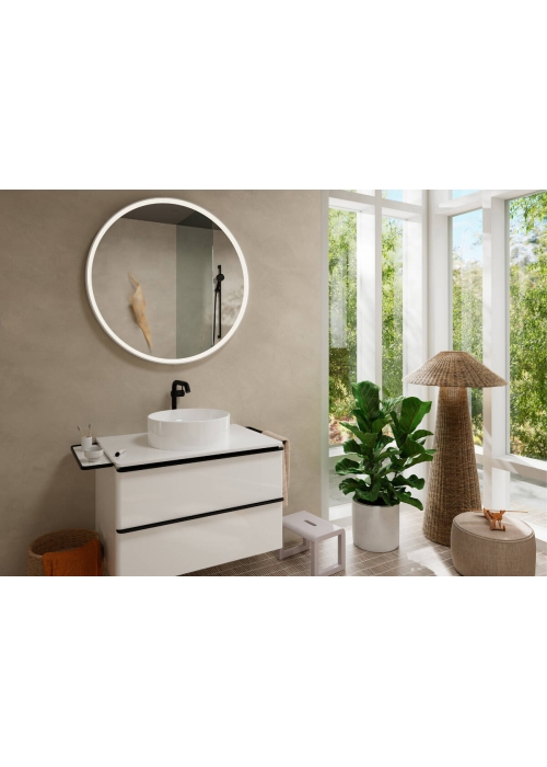 Смеситель Hansgrohe Tecturis S 240 Fine CoolStart для умывальника, Matt White (73370700)