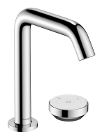 Смеситель Hansgrohe Tecturis S 150 CoolStart на 2 отверстия для умывальника, Chrome (73353000)