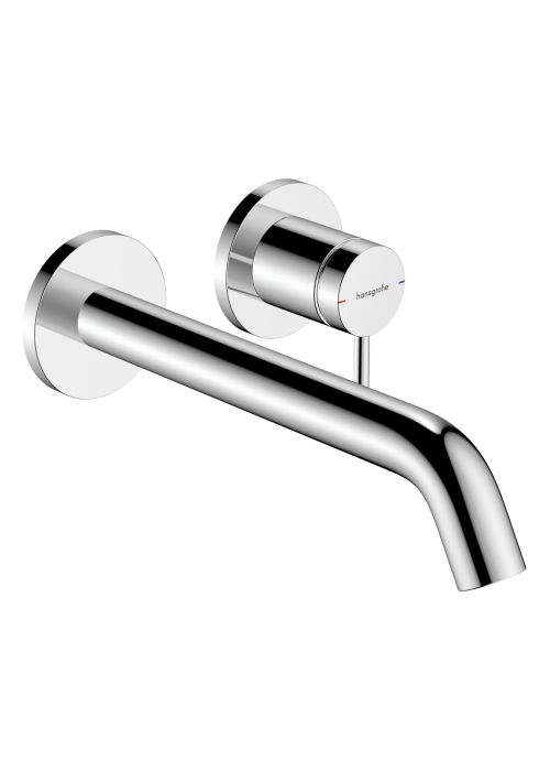 Смеситель Hansgrohe Tecturis S 225 для умывальника со стены, Chrome (73351000)