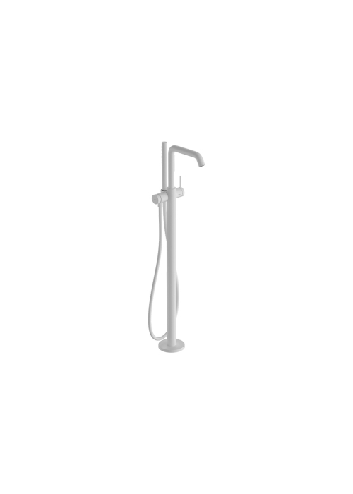 Смеситель Hansgrohe Tecturis S для напольной ванны, Matt White (73440700)