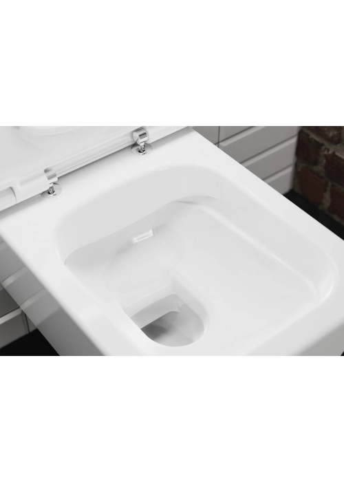 Унитаз подвесной Hansgrohe EluPura Q 540 мм AquaFall Flush (60194450)