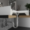 Сифон для умивальника Koller Pool трубний латунь d32, хром 1049670348 (KP-7001)