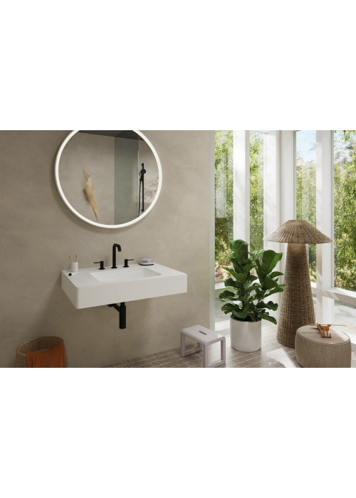 Змішувач Hansgrohe Tecturis S для умивальника на 3 отвори, Matt Black (73330670)