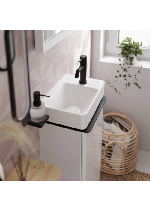 Смеситель Hansgrohe Tecturis S 80 CoolStart для умывальника Matt Black (73302670)