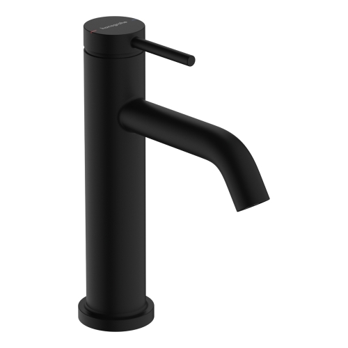 Смеситель Hansgrohe Tecturis S 110 для умывальника без донного клапана, Matt Black (73311670)