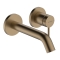 Смеситель Hansgrohe Tecturis S 165 для умывальника из стены, Brushed Bronze (73350140)