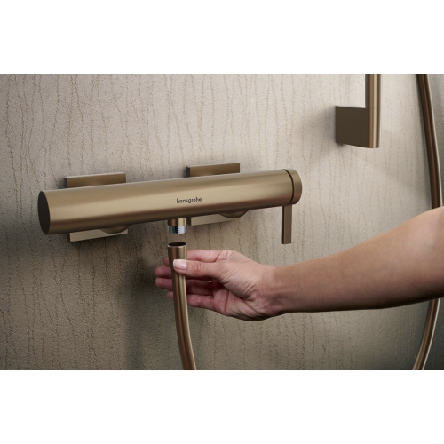 Змішувач Hansgrohe Tecturis E для душу, Brushed Bronze (73620140)