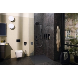 Переключатель Hansgrohe ShowerSelect Comfort E на 3 функции, Brushed Black Chrome 15573340