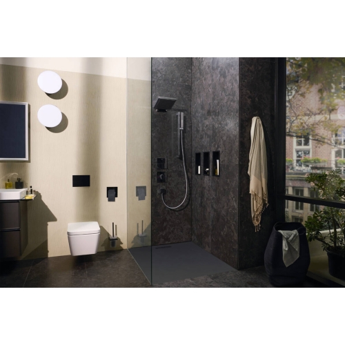 Перемикач Hansgrohe ShowerSelect Comfort E на 3 функції, Brushed Black Chrome 15573340