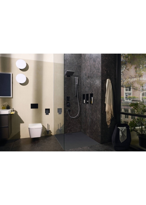 Переключатель Hansgrohe ShowerSelect Comfort E на 3 функции, Brushed Black Chrome 15573340