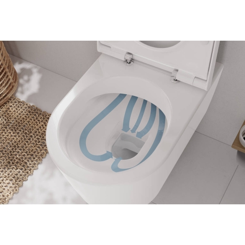 Унітаз підвісний Hansgrohe EluPura S 540 мм AquaFall Flush (60193450)