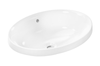 Умывальник врезной на столешницу Hansgrohe Xuniva D SmartClean 540х400 мм, White (61058450)