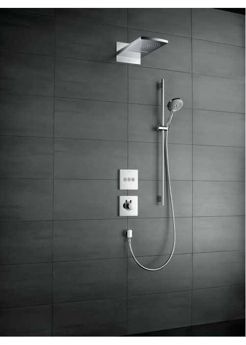 Переключатель Hansgrohe ShowerSelect на 3 клавиши Matt Black 15764670