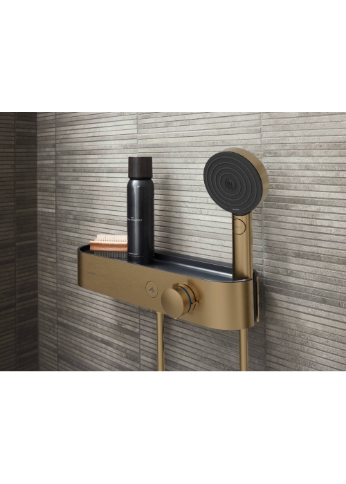 Ручной душ Hansgrohe Pulsify Select Relaxation 105 3jet EcoSmart, Brushed Bronze (24111140)