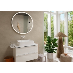 Смеситель Hansgrohe Tecturis S 225 для умывальника из стены, Matt White (73351700)