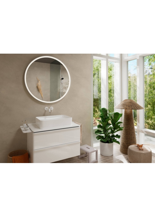 Смеситель Hansgrohe Tecturis S 225 для умывальника из стены, Matt White (73351700)