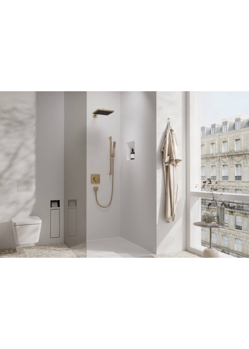 Термостат скрытого монтажа Hansgrohe ShowerSelect Comfort E на 2 функции, Brushed Bronze 15572140