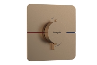 Термостат скрытого монтажа Hansgrohe ShowerSelect Comfort Q HighFlow, Brushed Bronze 15588140