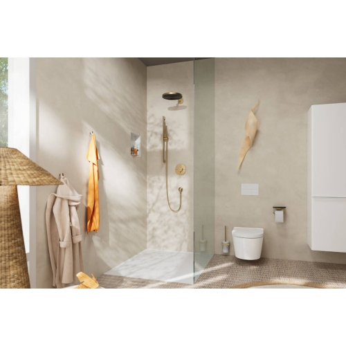 Термостат прихованого монтажу Hansgrohe ShowerSelect Comfort S на 2 функції, Brushed Bronze 15554140