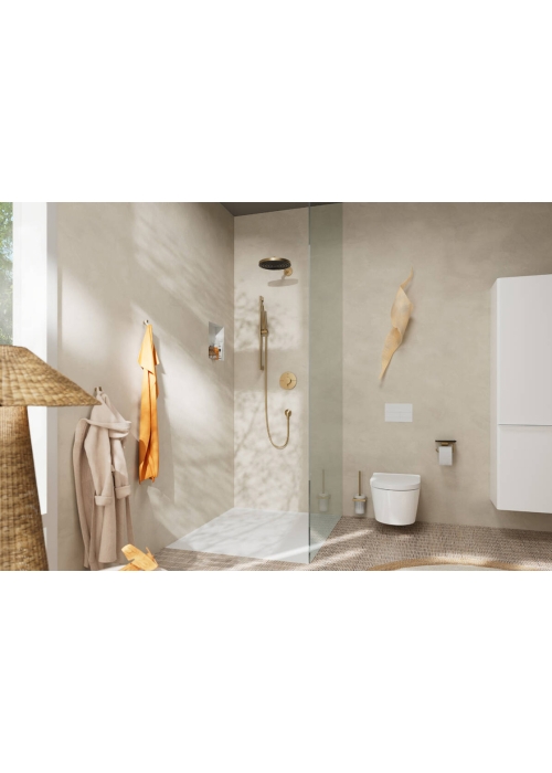 Термостат прихованого монтажу Hansgrohe ShowerSelect Comfort S на 2 функції, Brushed Bronze 15554140