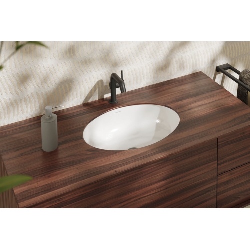 Умивальник врізний під стільницю Hansgrohe Xuniva D SmartClean, 450х350 мм, White (61048450)