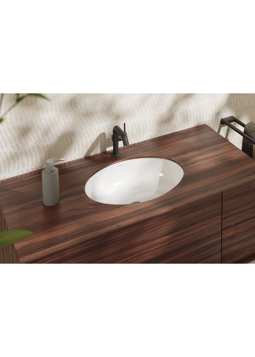 Умивальник врізний під стільницю Hansgrohe Xuniva D SmartClean, 450х350 мм, White (61048450)