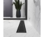 Трап лінійний AQUA 70cм та решіткою Line mattblack