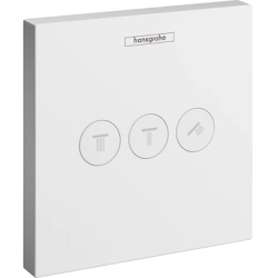 Переключатель Hansgrohe ShowerSelect на 3 клавиши Matt White 15764700