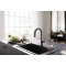 Смеситель кухонный Hansgrohe Aqittura M91 FilterSystem 210 1jet pull-out Sbox кухонный сет з Harmony Matt Black 76800670