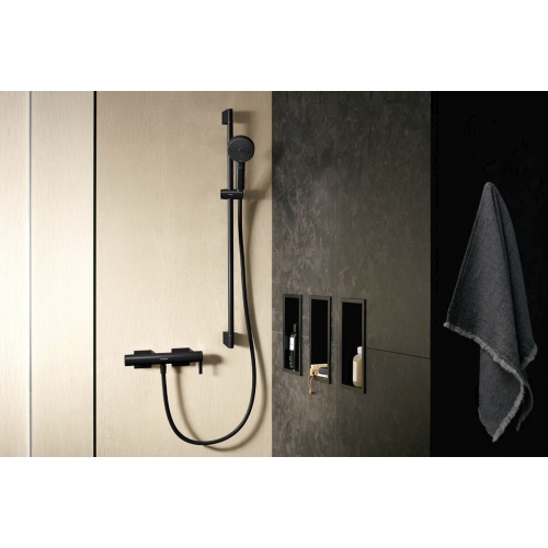 Змішувач Hansgrohe Tecturis E для душу, Matt Black (73620670)