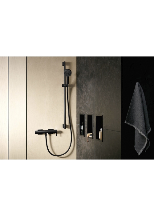 Змішувач Hansgrohe Tecturis E для душу, Matt Black (73620670)