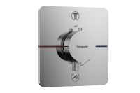 Термостат скрытого монтажа Hansgrohe ShowerSelect Comfort Q на 2 функции, Chrome 15583000