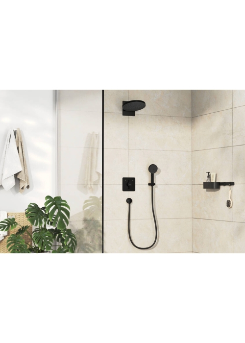 Смеситель скрытого монтажа Hansgrohe DuoTurn Q на 2 функции, Matt Black 75414670