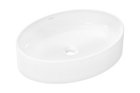 Умывальник накладной без перелива Hansgrohe Xuniva D SmartClean, 550х400 мм, White (61072450)