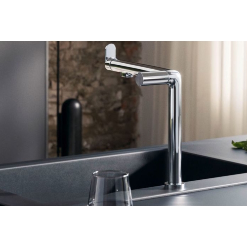 Змішувач кухонний Hansgrohe Aqittura M91 SodaSystem 240 1jet кухонний сет (76810000) Chrome