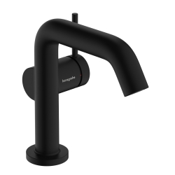 Смеситель Hansgrohe Tecturis S 110 Fine CoolStart для умывальника с донным клапаном pop-up, Matt Black (73323670)