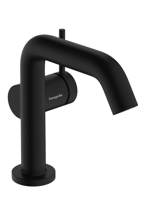 Смеситель Hansgrohe Tecturis S 110 Fine CoolStart для умывальника с донным клапаном pop-up, Matt Black (73323670)