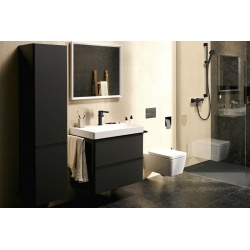 Смеситель Hansgrohe Tecturis E 210 Fine CoolStart для умывальника с поворотным изливом, Matt Black (73060670)