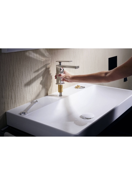 Смеситель Hansgrohe Tecturis E 110 CoolStart для умывальника, Chrome (73014000)