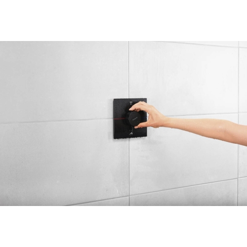 Термостат прихованого монтажу Hansgrohe ShowerSelect Comfort E на 2 функції, Matt Black 15572670