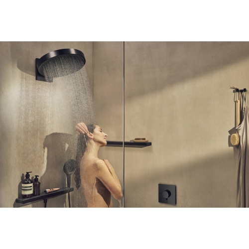 Термостат прихованого монтажу Hansgrohe ShowerSelect Comfort E на 2 функції, Matt Black 15572670