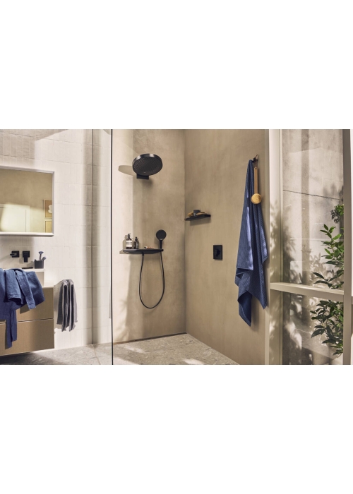 Термостат скрытого монтажа Hansgrohe ShowerSelect Comfort E на 2 функции, Matt Black 15572670