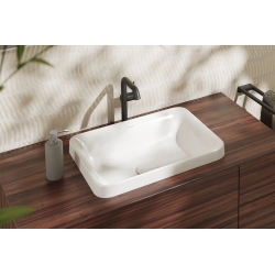 Умывальник врезной на столешницу Hansgrohe Xuniva Q SmartClean, 540х400 мм, White (61066450)