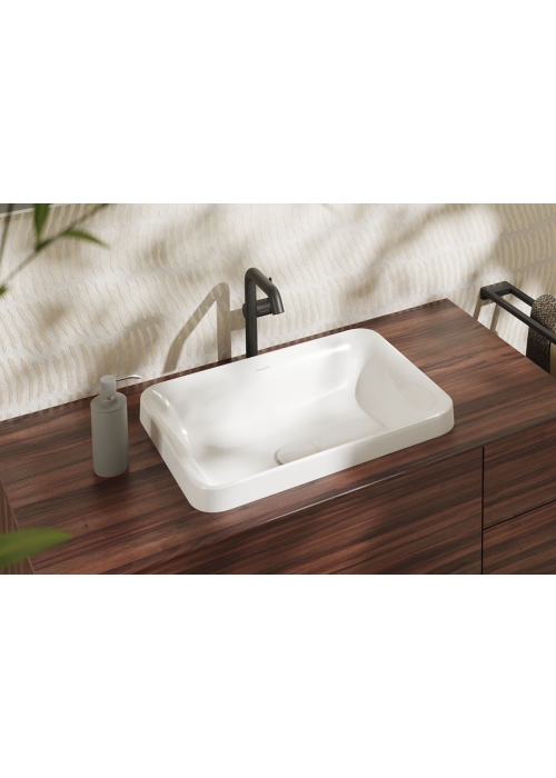 Умивальник врізний на стільницю Hansgrohe Xuniva Q SmartClean, 540х400 мм, White (61066450)